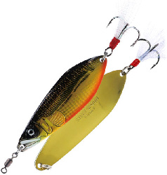 Блесна колеблющаяся DAIWA STEEZ SPOON 73g (2-1/2 oz) ( 73гр/GOLD AYU 07431581)