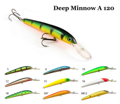 Воблер RAIDEN DEEP MINNOW A120