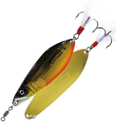 Блесна колеблющаяся DAIWA STEEZ SPOON 73g (2-1/2 oz) ( 73гр/GOLD AYU 07431581)