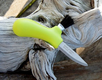 Грибной нож Moraknive Mushroom Knife Lime