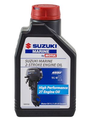 Масло MOTUL Suzuki Marine 2T, TC-W3, 1 л