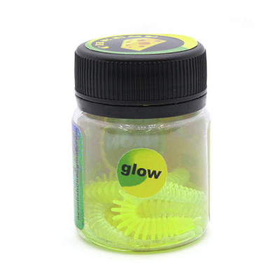 Приманка силиконовая (мягкая) NEON TROUT BOLL GLOW сыр (11236 / 3,2" / Желтый)