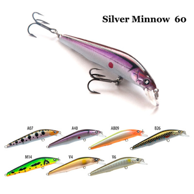 Воблер RAIDEN SILVER MINNOW