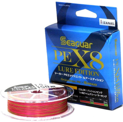 Леска плетеная (шнур) SEAGUAR PE X8 LURE EDITION 