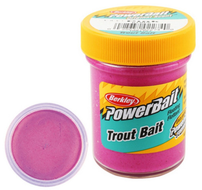 Паста форелевая BERKLEY BIODEGRADABLE TROUT BAIT (Pink)