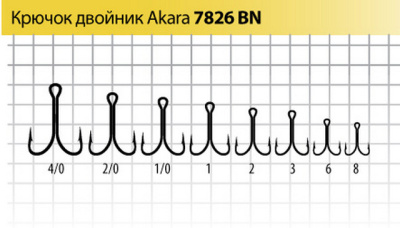 Двойные крючки для рыбалки