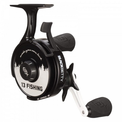 Катушка 13 FISHING FreeFall Carbon - Inline Ice Fishing Reel-Northwoods Edition - 2.5:1 LH Retrieve