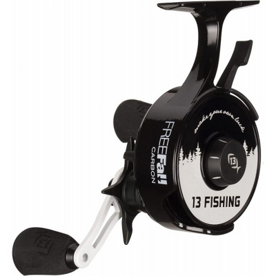 Катушка 13 FISHING FreeFall Carbon - Inline Ice Fishing Reel-Northwoods Edition - 2.5:1 LH Retrieve