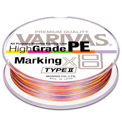 Леска плетеная (шнур) VARIVAS HIGH GRADE PE X8 MARKING TYPE II 