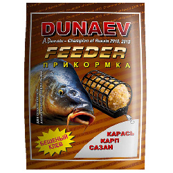 Прикормка DUNAEV классика карп 0.9кг (0,9 кг, Фидер)