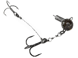 Оснастка стальная (стингер) LUCKY JOHN DEEP PIKE STINGER RIG L+FLEXHEAD (LJP7403-L010 10 гр.)