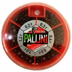 Набор грузил PALLINI средний 80 гр