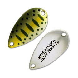 Блесна колеблющаяся KOSADAKA TROUT POLICE LUCKY DROP ( 2гр/400)