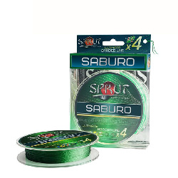 Леска плетеная (шнур) SPRUT SABURO SOFT ULTIMATE BRAIDED LINE X4 (sprut31245  (95 м 0,16мм) )