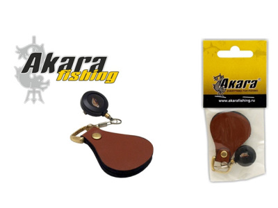 Распрямитель поводка Akara Leather Leader Straightener 7416 с ритривером