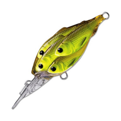 Воблер LIVETARGET YEARLING CRANKBAIT ( Длина (мм) 45; Вес (гр.) 7 / chartreuse/black)