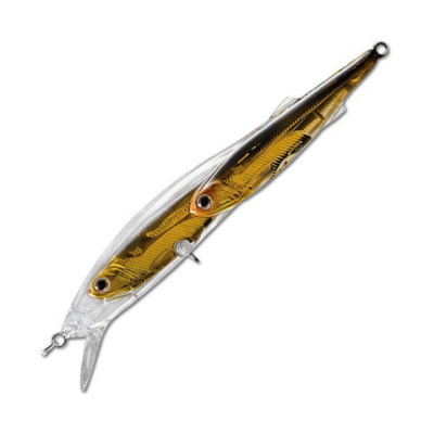 Воблер LIVETARGET GLASS MINNOW BAITBALL JERKBAIT (Длина (мм) 120; Вес (гр.) 18 / gold/bronze)