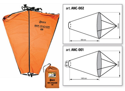 Якорь-парашют Akara ПВХ 550х800 мм