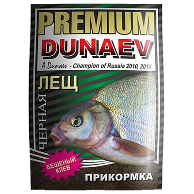 Прикормка DUNAEV-PREMIUM 1кг Лещ Черный