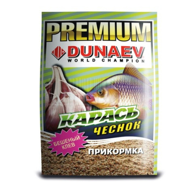 Прикормка DUNAEV-PREMIUM 1кг Карась Чеснок