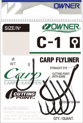 Крючок OWNER 53261 CARP FLYLINER BC 2